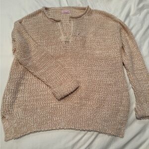 Women’s Pink Oversized Sweater